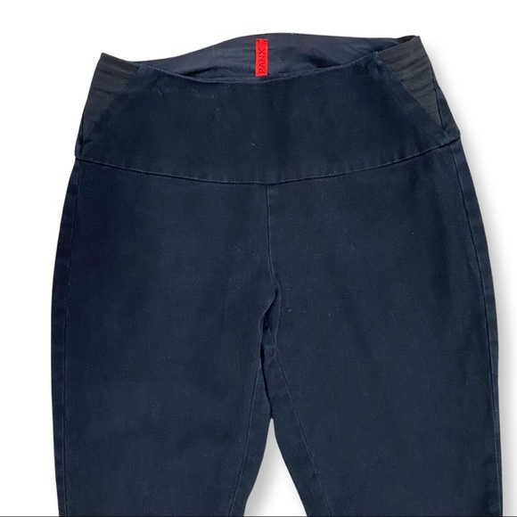 Spanx Black Denim Ankle Pants Sz Small Petite - Picture 2 of 8